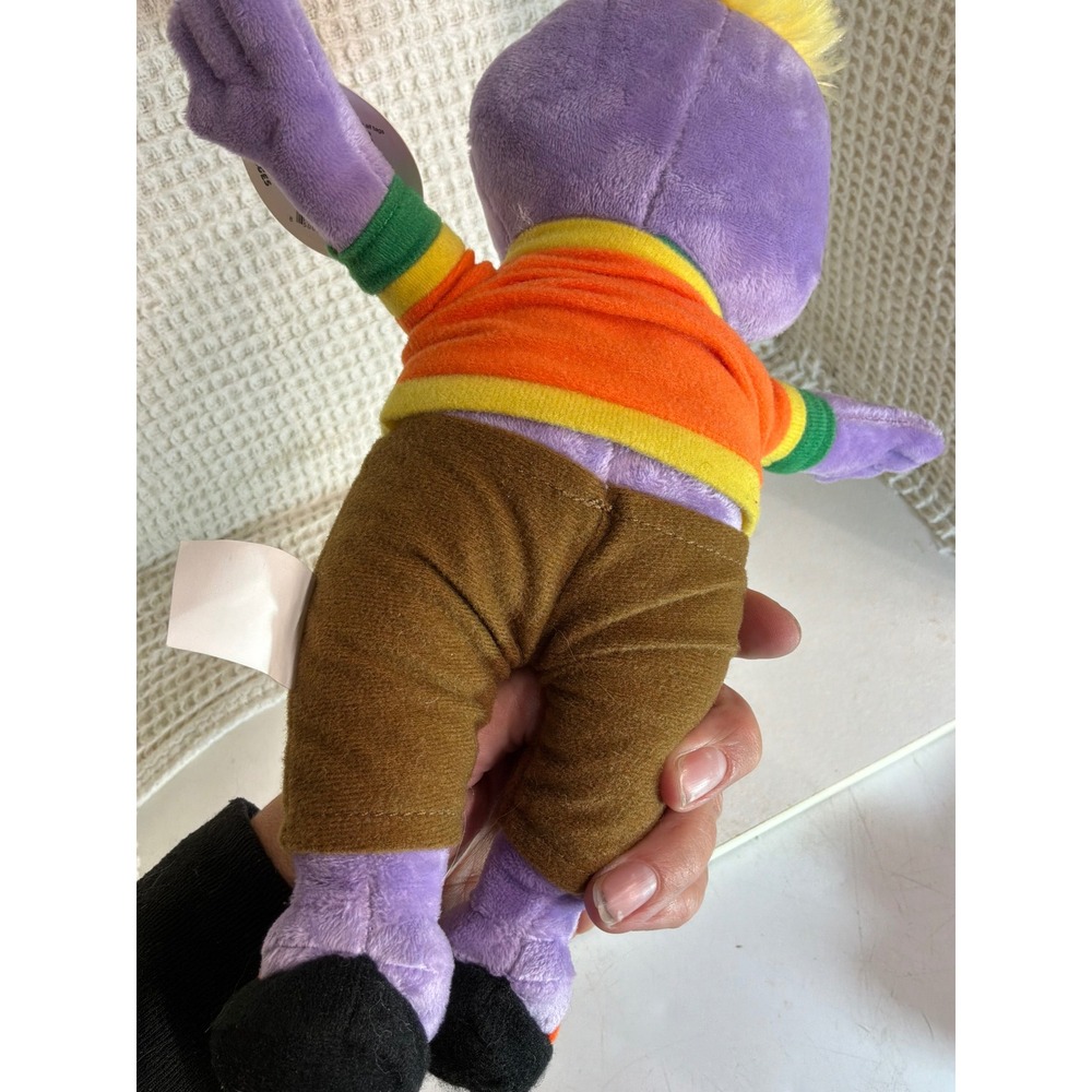 [Kidcore] Unisex Chuck E. Cheese Mr. Munch Plush Toy 9" Purple - Picture 3 of 5